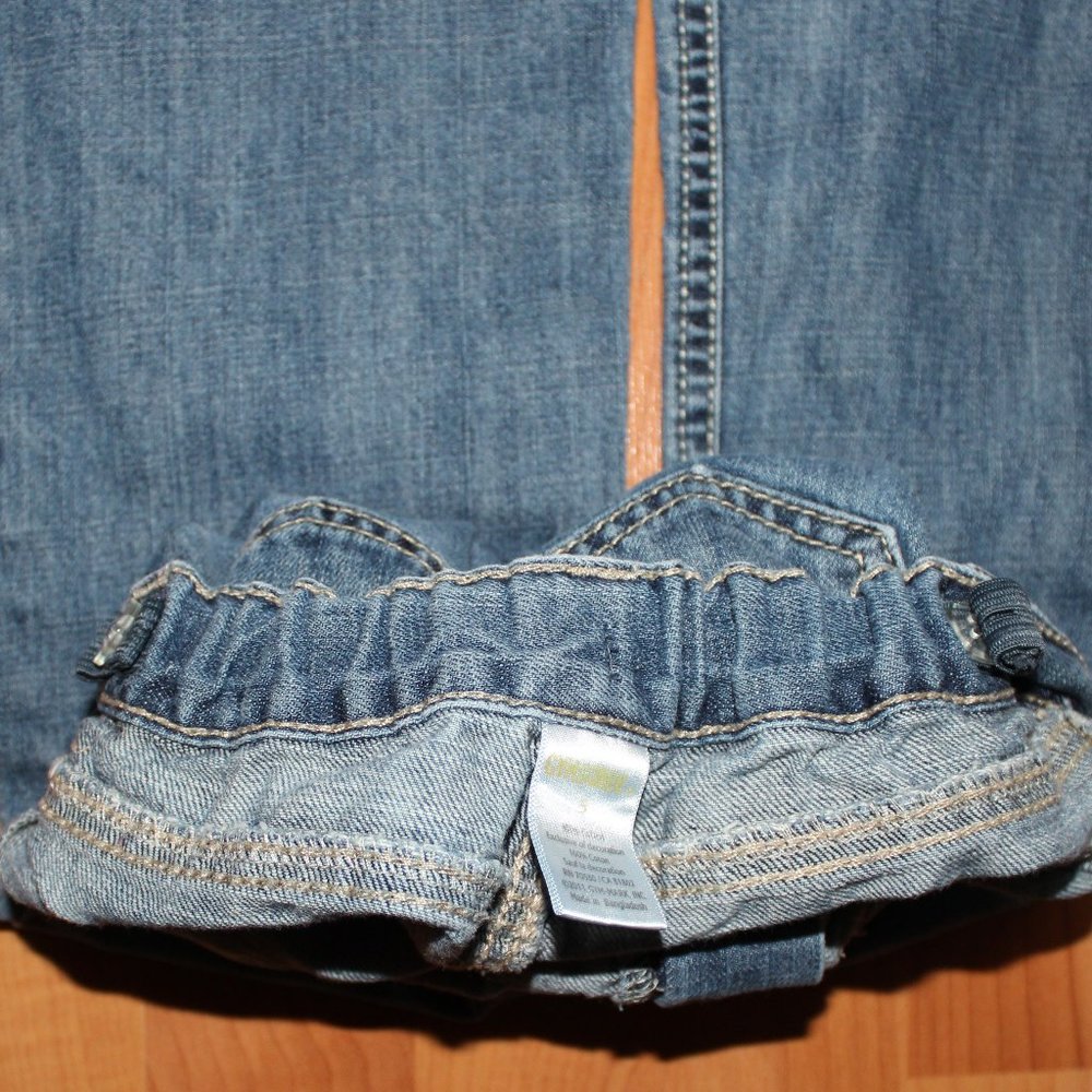 Gymboree 5T Blue Light Wash Boot Cut Jeans Puppy - Picture 11 of 12